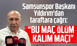 Samsunspor Başkanı Yüksel Yıldırım'dan taraftara çağrı!