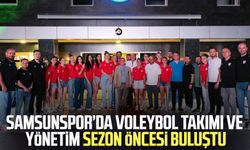 Samsunspor’da voleybol takımı ve yönetim sezon öncesi buluştu