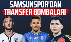 Samsunspor'dan transfer bombaları