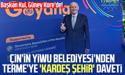 Çin’in Yiwu Belediyesi’nden Terme’ye 'kardeş şehir' daveti