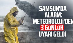 Samsun'da fırtına alarmı: Meteoroloji'den 3 günlük uyarı geldi