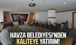 Havza Belediyesi'nden kaliteye yatırım