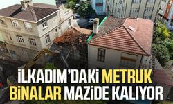 İlkadım’daki metruk binalar mazide kalıyor