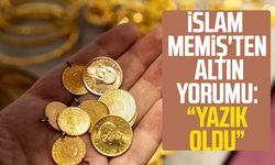 İslam Memiş'ten altın yorumu: "Yazık oldu"