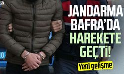 Jandarma Bafra’da harekete geçti: Yeni gelişme