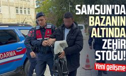 Samsun'da bazanın altında zehir stoğu! Yeni gelişme