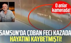 Samsun'da çoban Ali Şener kazada hayatını kaybetmişti: O anlar kamerada!