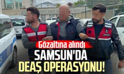 Samsun'da DEAŞ operasyonu! Jandarma tarafından gözaltına alındı
