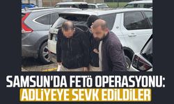 Samsun'da FETÖ operasyonu: Adliyeye sevk edildiler