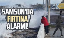 Samsun’da fırtına alarmı! Rüzgar 100 kilometreye ulaşabilir