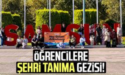 Samsun'da öğrencilere şehri tanıma gezisi!