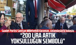 SP'li Mehmet Karaman: “200 lira artık yoksulluğun sembolü”