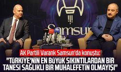 AK Partili Mustafa Varank Samsun'da konuştu