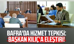 Bafra'da hizmet tepkisi: Başkan Hamit Kılıç'a eleştiri!