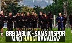 Breidablik - Samsunspor maçı hangi kanalda?