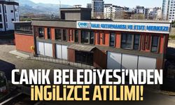 Canik Belediyesi'nden İngilizce atılımı!