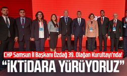 CHP Samsun İl Başkanı Mehmet Özdağ 39. Olağan Kurultayı’nda!