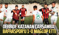 Derbide kazanan Çarşamba: Bafraspor'u 1-0 mağlup etti