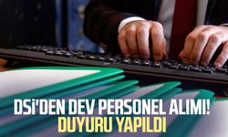DSİ'den dev personel alımı! Duyuru yapıldı