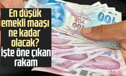 En düşük emekli maaşı ne kadar olacak? İşte öne çıkan rakam