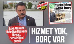Eski Atakum Belediye Başkanı Cemil Deveci, sessizliğini bozdu: Hizmet yok, borç var