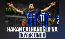 İnter'de Hakan Çalhanoğlu'na büyük onur