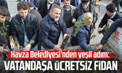 Havza Belediyesi'nden yeşil adım!