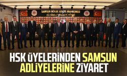 HSK üyelerinden Samsun adliyelerine ziyaret