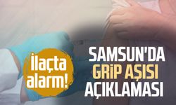 İlaçta alarm! Samsun'da grip aşısı açıklaması