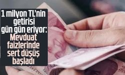 1 milyon TL’nin getirisi gün gün eriyor!