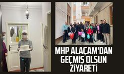 MHP Alaçam'dan geçmiş olsun ziyareti