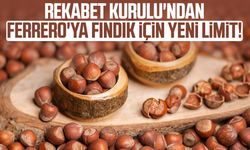 Rekabet Kurulu'ndan Ferrero'ya fındık için yeni limit!