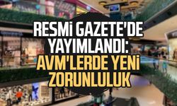 Resmi Gazete'de yayımlandı: AVM'lerde yeni zorunluluk