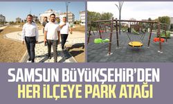 Samsun Büyükşehir’den her ilçeye park atağı