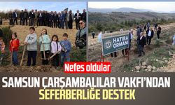 Çarşambalılar Vakfı’ndan doğaya nefes, geleceğe umut