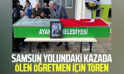 Samsun yolundaki kazada ölen Engin Sipahi için tören