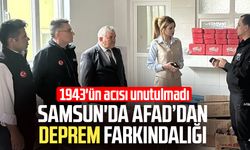 Samsun'da AFAD’dan deprem farkındalığı