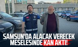 Samsun'da alacak verecek meselesinde kan aktı!