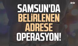 Samsun'da belirlenen adrese operasyon! Gözaltına alındı