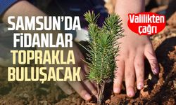 Samsun’da fidanlar toprakla buluşacak: Valilikten çağrı