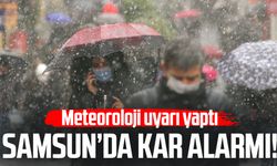 Samsun'da flaş kar uyarısı: Meteoroloji yarını işaret etti