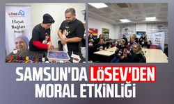 Samsun'da LÖSEV'den moral etkinliği
