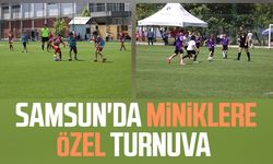 Samsun'da miniklere özel turnuva