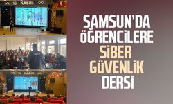 Samsun’da öğrencilere siber güvenlik dersi verildi
