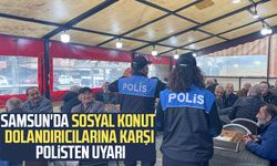 Samsun'da sosyal konut dolandırıcılarına karşı polisten uyarı