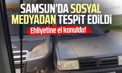Samsun’da sosyal medyadan tespit edildi, ehliyetine el konuldu!