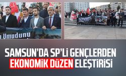 Samsun’da SP’li gençlerden ekonomik düzen eleştirisi