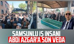 Samsunlu iş insanı Abdi Azgar’a son veda