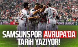 Samsunspor Avrupa'da tarih yazıyor!
