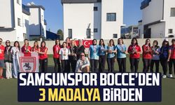 Samsunspor Bocce Takımı'ndan 3 madalya birden